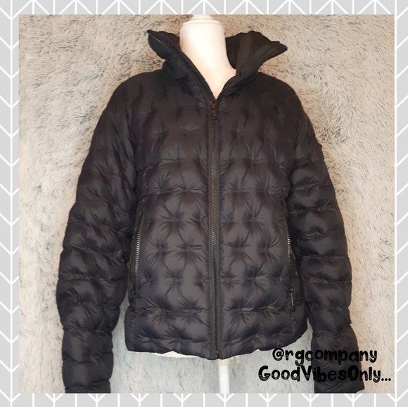 ★SOLD★ The North Face ☆ Women's LG Down Certified Black Jacket NWOT - Picture 2 of 15